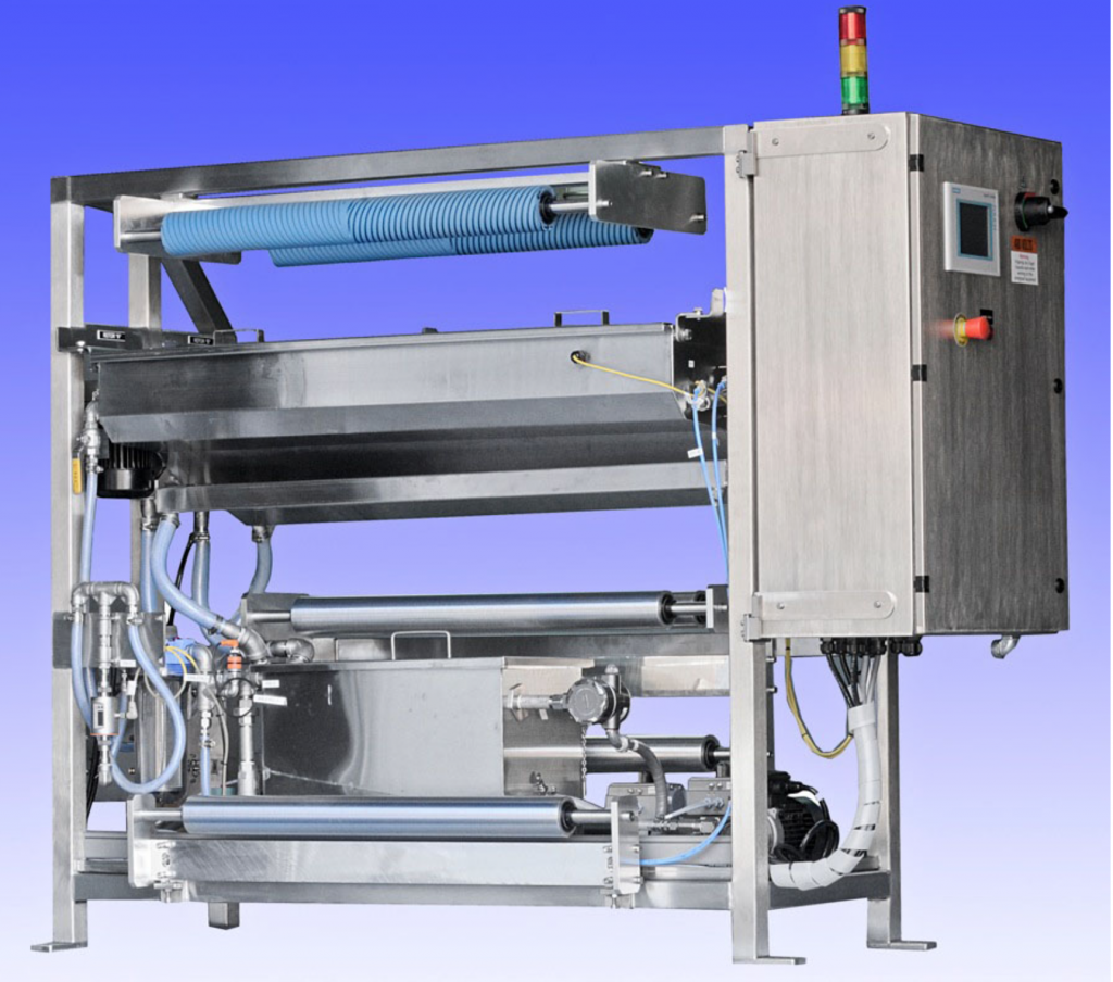 Rotor spray coating technology in the paper production industry